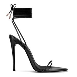 LUCE MINIMALE HEELS BLACK LA FEMME